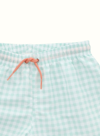 Cherry Swim Short in Green