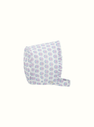 Lavender Floral Bonnet