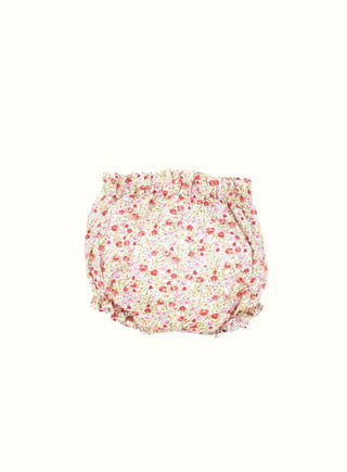 Mabel Floral Print Bloomers in Pink
