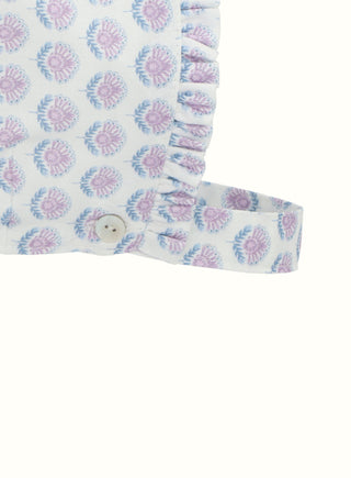 Lavender Floral Bonnet