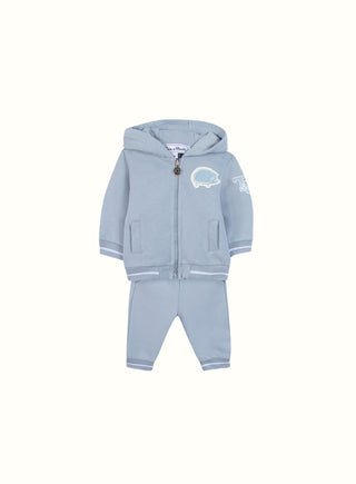 Cotton Tracksuit in Blue