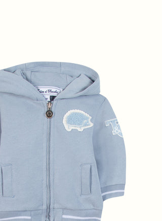 Cotton Tracksuit in Blue
