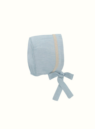 Linen Bonnet in Blue