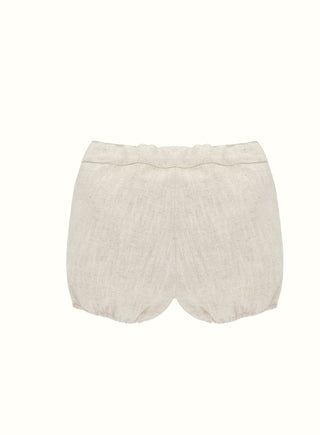 Linen Bloomers in Beige