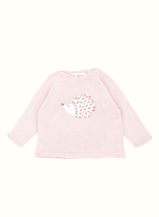 Hedgehog Jumper in Pink