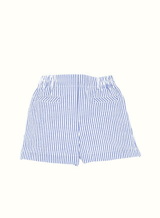 Striped Shorts in Blue