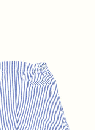 Striped Shorts in Blue