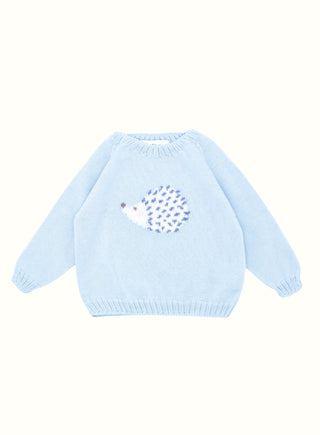 Hedgehog Jumper in Blue