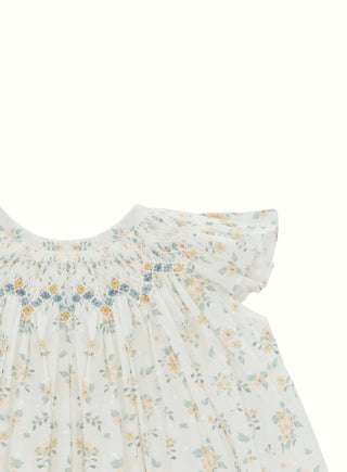 Serena Floral Smocked Dress