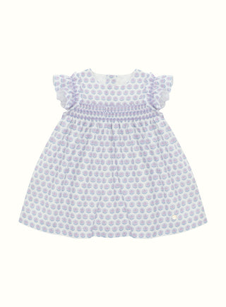 Lavender flower dress