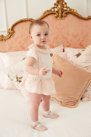 Suspender Skirt Bloomers in Pink