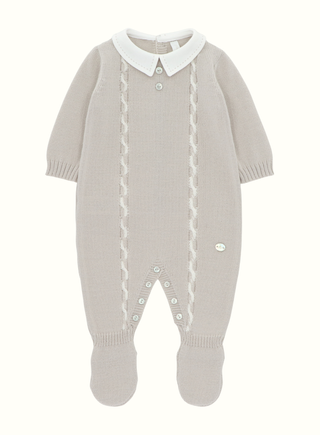 Knitted All In One in Beige
