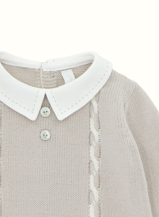 Knitted All In One in Beige
