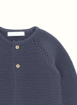 Manchester Long Cardigan in Navy
