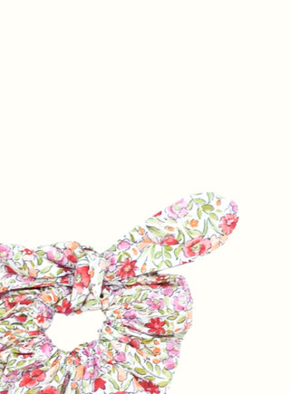 Mabel Bow Scrunchie in Red
