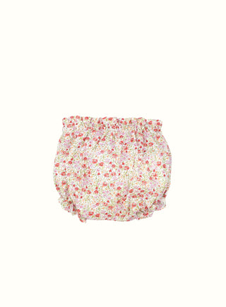 Mabel Floral Print Bloomers in Pink
