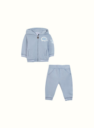 Cotton Tracksuit in Blue
