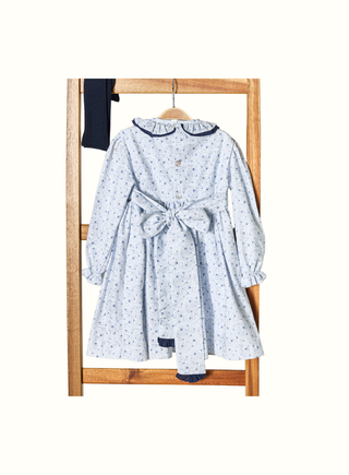 Freya Handsmocked Dress in Navy (2Y 6Y)
