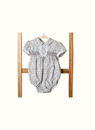 Lila Handsmocked Romper (3M 18M)
