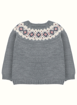 Fairisle Jumper in Grey
