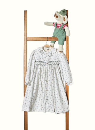 Girl Christmas Night Dress in Green (12M 6Y)
