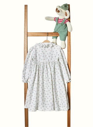 Girl Christmas Night Dress in Green (12M 6Y)
