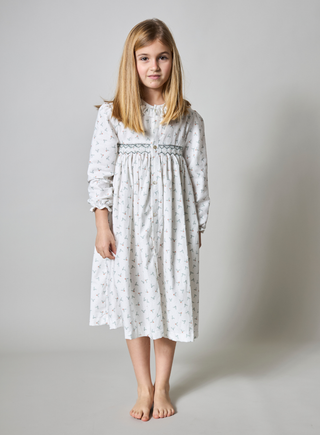 Girl Christmas Night Dress in Green (12M 6Y)
