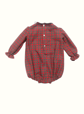 Christmas Tartan Romper in Red (2Y 6Y)
