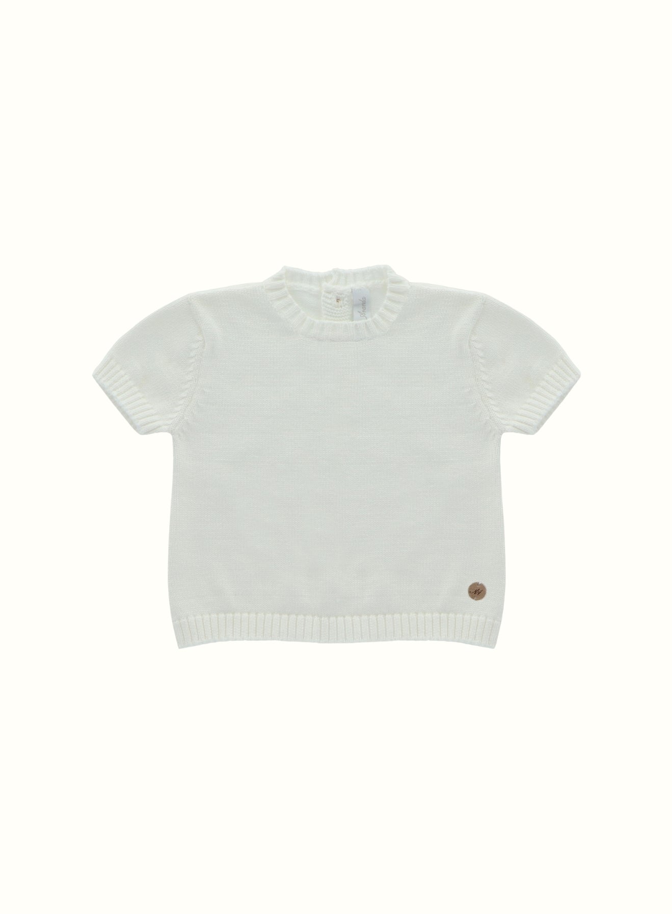 トップス Andmary bebe knit tops ivory andmary Bebe knit tops アイボリー