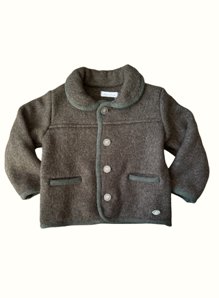 Austrian Single Breasted Jacket in Green
