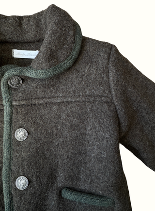 Austrian Single Breasted Jacket in Green
