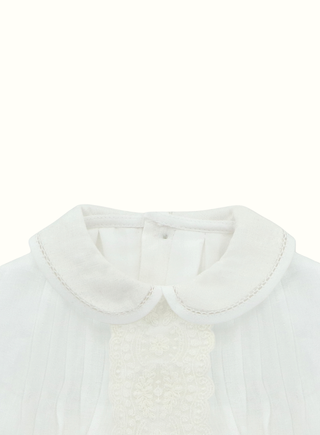 Ivory Long Sleeve Celebration Romper
