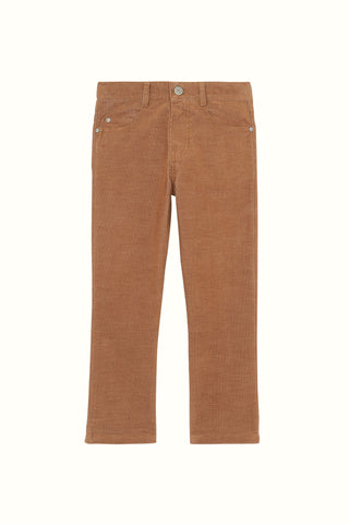 Boy Brown Needlecord Trousers

