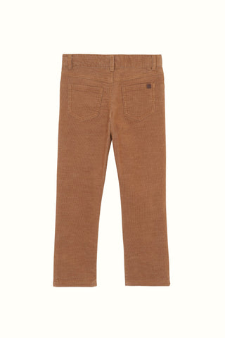 Boy Brown Needlecord Trousers
