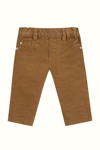 Baby Boy Brown Needlecord Trousers (6M 4Y)
