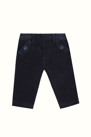 Baby Boy Navy Needlecord Trousers (4Y)
