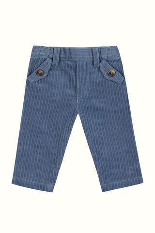 Baby Boy Light Blue Needlecord Trousers (6M 4Y)
